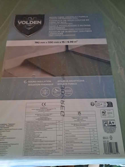 Photo of free underlay for laminate floor (Harpur Hill SK17) #2