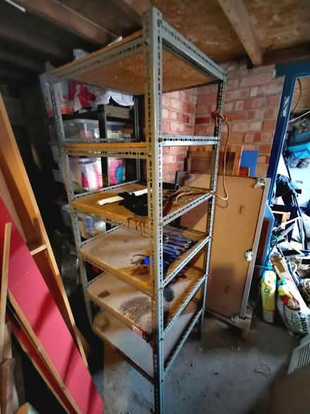 Photo of free Solid, metal shelf unit for garage (Basford NG5 (off Perry Rd)) #2