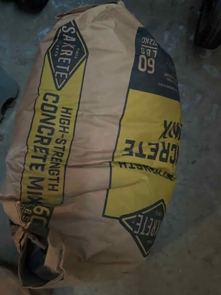 Photo of free 60# bag of concrete mix (Aptos - Trout Gulch) #1