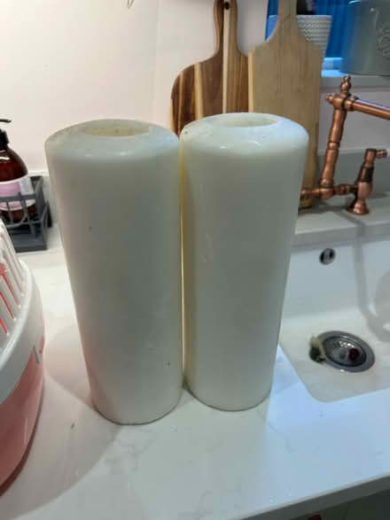 Photo of free 2 large church candles (Sydenham) #1