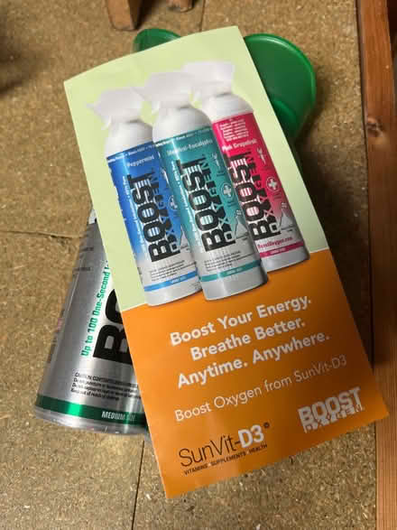 Photo of free Boost Oxygen x 2 (Romford RM7) #2