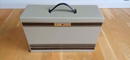 Photo of free Cream Metal A4 Size Lockable File Box (Redford EH13) #3