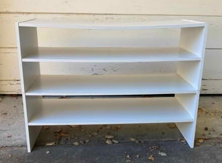 Photo of free White shoe shelf (San Rafael) #1