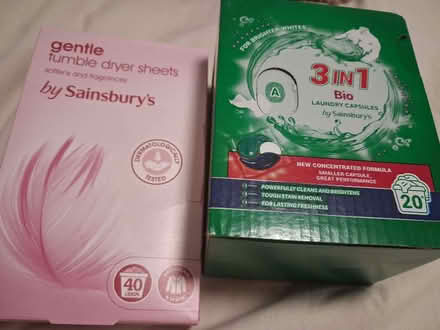 Photo of free Dryer sheets and laundry pods (Mile End E1) #1