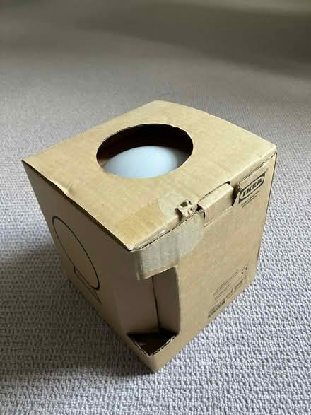 Photo of free Ceiling light fitting and glass shade (Ikea) (Bear Flat BA2) #1