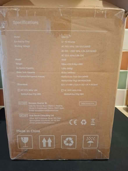 Photo of free Ice maker (Great Kingshill HP15) #2