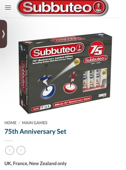 Photo of Subbuteo football game any model (Rosemount AB25) #1