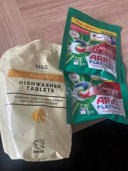 Photo of free Dishwasher tablets (Harlow Fields DE22) #1