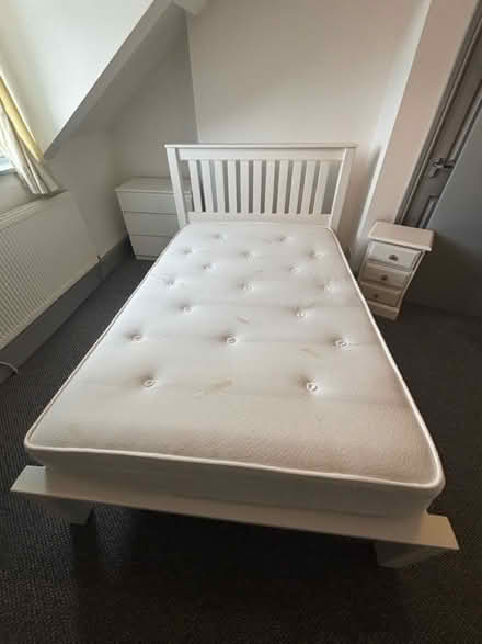 Photo of free Small double mattress 4ft wide (B169DR) #1