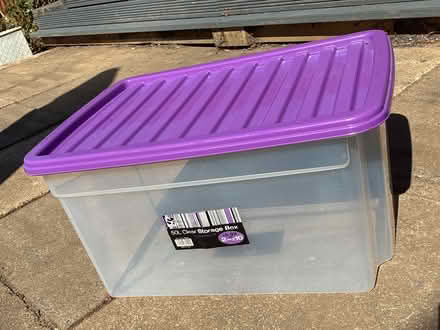 Photo of free 50l storage box (OX14 Abingdon) #1