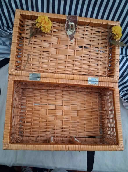 Photo of free Wicker Basket (West Harlem, near Harlem Hosp) #2