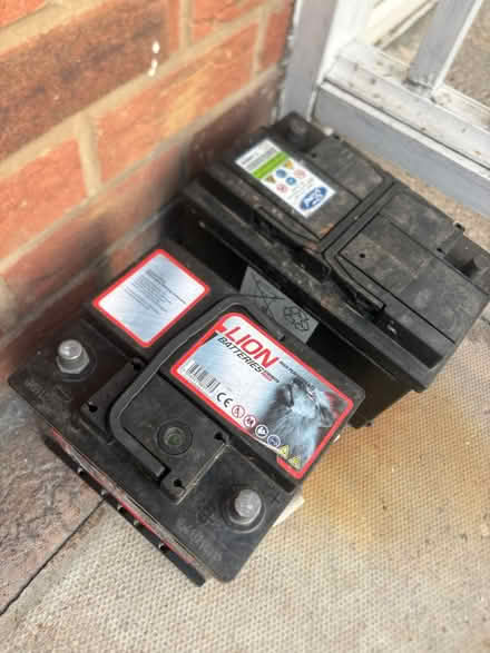 Photo of free 2 car batteries (Rotherham S62) #1