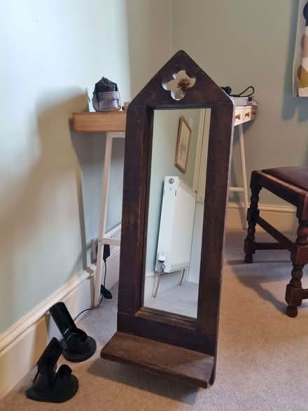 Photo of free Sold wood mirror (Stroud GL5) #2