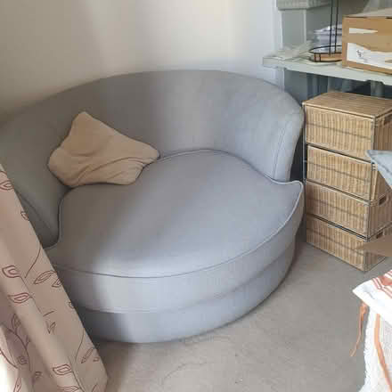Photo of free Twin Sofa Cuddle Swivel Chair (Moortown LS17) #1