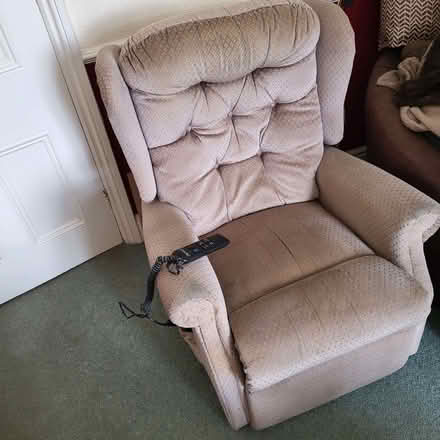 Photo of free This is a Celebrity Woburn riser recliner chair in a beige p (Pudsey LS28) #1