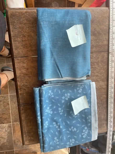 Photo of free Blue furnishing fabric (Fairfield LA1) #1