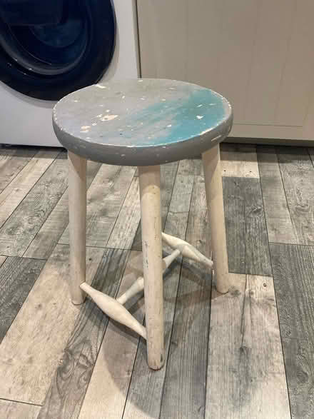 Photo of free Rustic wooden stool (Keynsham BS31) #1