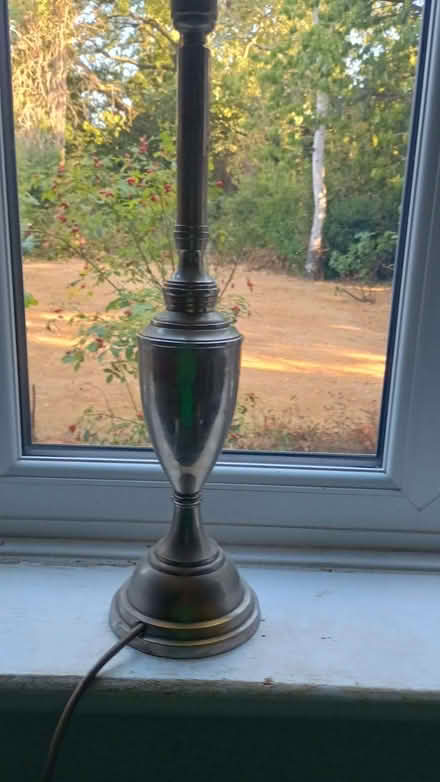 Photo of free Vintage Metal Lamp (The Nurserylands TW12) #1