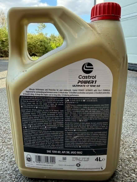Photo of free Engine oil unused (Castleford) #3