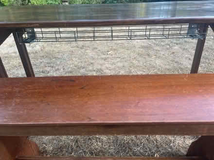 Photo of free Table with bench (Middle Barton OX7) #3