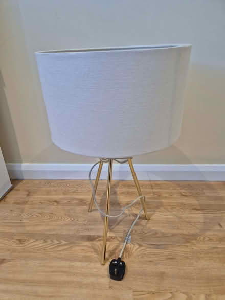 Photo of free Table lamp and round shade (Weybridge KT13) #1