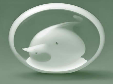 Photo of free Handblown Glass Dove (Penzance TR18) #1