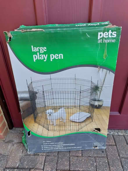 Photo of free Puppy pen - Upper Hale, Farnham (Hog Hatch GU9) #1