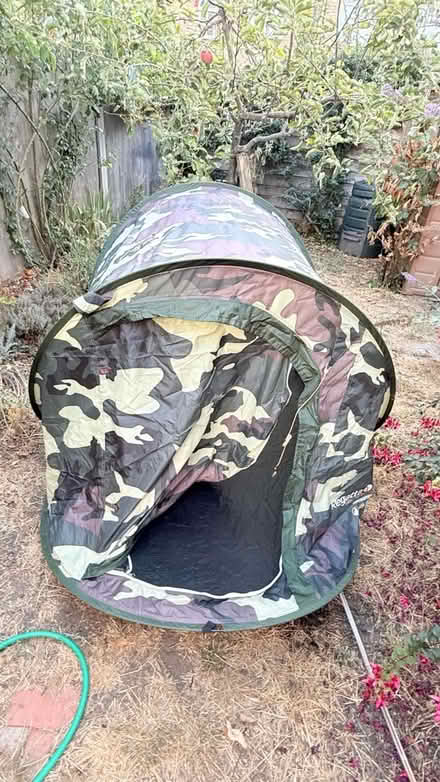 Photo of free Camo pop up tent (E9) #2