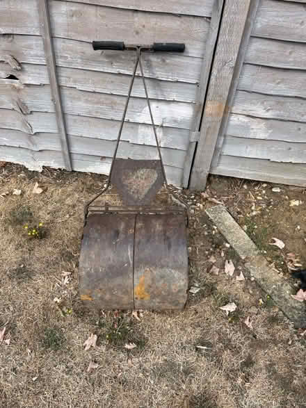 Photo of free Cast iron garden roller (Letchworth) #1