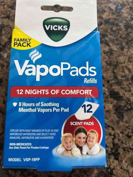 Photo of free Vicks VapoPad refills (Friendship Heights) #1