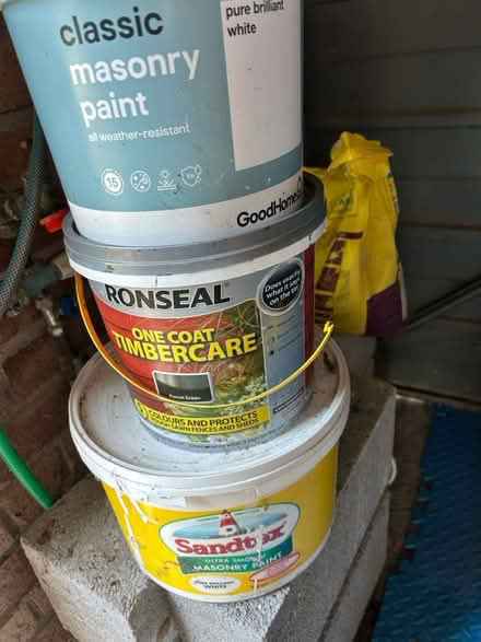 Photo of free Masonry Paint and Timber Care (Woolton L25) #1