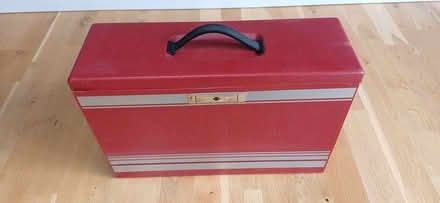 Photo of free Red Metal A4 Size Loackable File Box (Redford EH13) #1