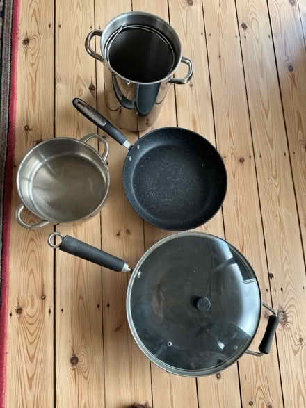 Photo of free Cookware, wok, frying pan etc (Cheltenham GL52) #1