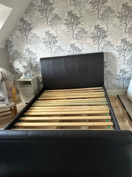 Photo of free Sleigh bed and mattress double (Harrow HA3) #3