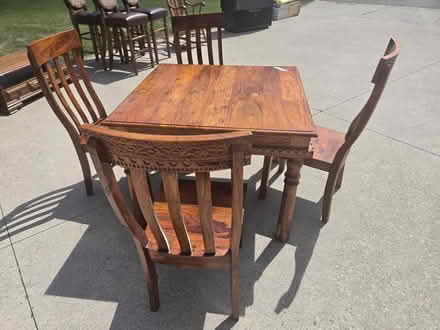 Photo of free Table and chairs (Combined locks) #1