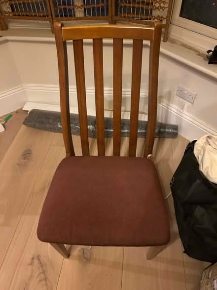 Photo of free 6 mid-century dining chairs (Coulsdon South CR5) #1