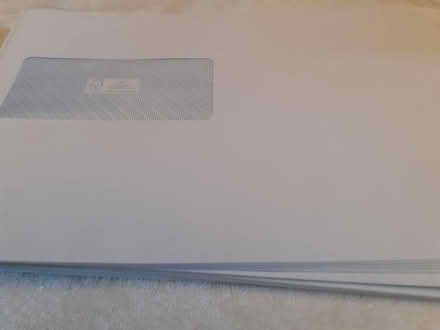 Photo of free A3 window white Envelopes (Birmingham City Centre B1) #1