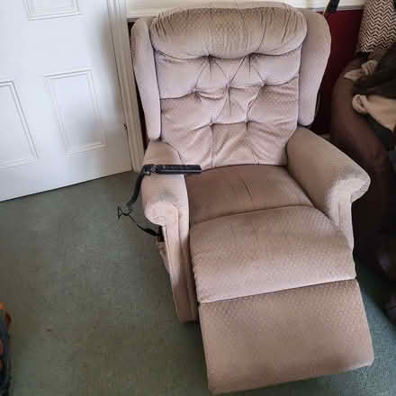 Photo of free This is a Celebrity Woburn riser recliner chair in a beige p (Pudsey LS28) #2
