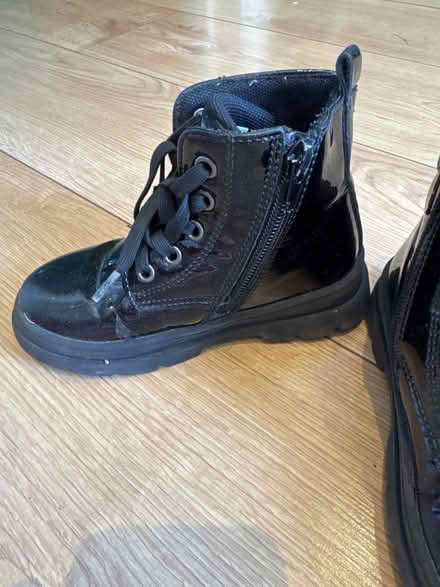 Photo of free Black boots child size 8 (Totteridge, High Wycombe, HP13) #3