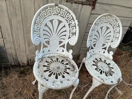 Photo of free Metal chairs (Long Ditton, KT6) #1