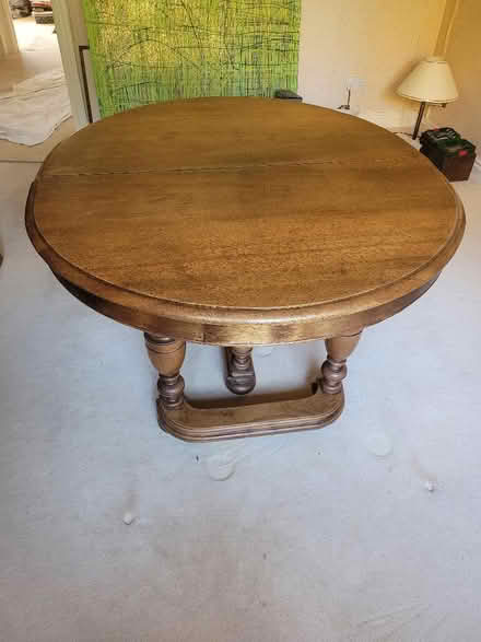 Photo of free French wooden table (Frith Hill GU7) #1
