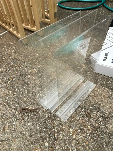 Photo of free Three plexiglass document stands (Potomac) #1