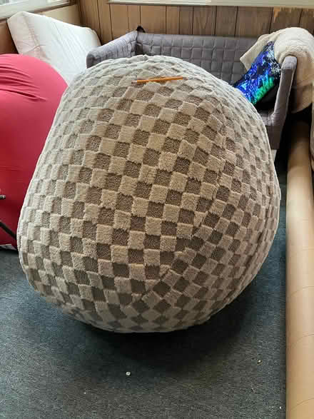 Photo of free Large bean bag w/ full mattress (Arlington/West Medford line) #1