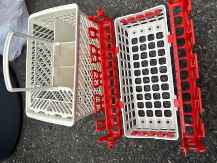 Photo of free Dishwasher basket/organizer (belmont/watertown line) #2