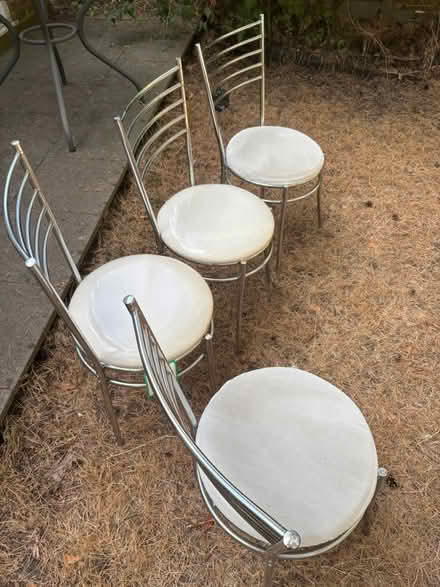 Photo of free Glass table and chairs (GU16) #4