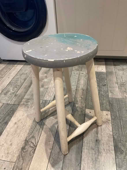 Photo of free Rustic wooden stool (Keynsham BS31) #2