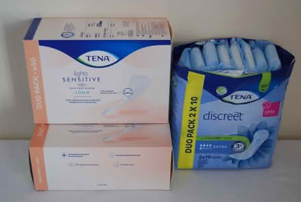 Photo of free Tena incontinence pads (The Moravian Settlement DE72) #1