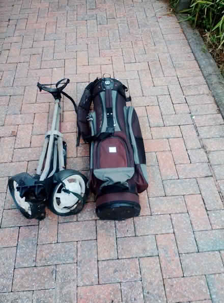 Photo of free Golfbag and cart (Bradley Fold Radcliffe) #2