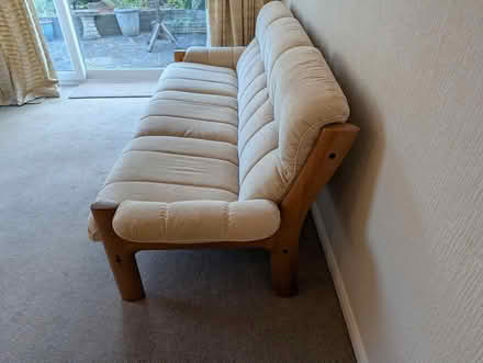Photo of free Sofa, Armchairs, Footstalls (Loughton IG10) #1