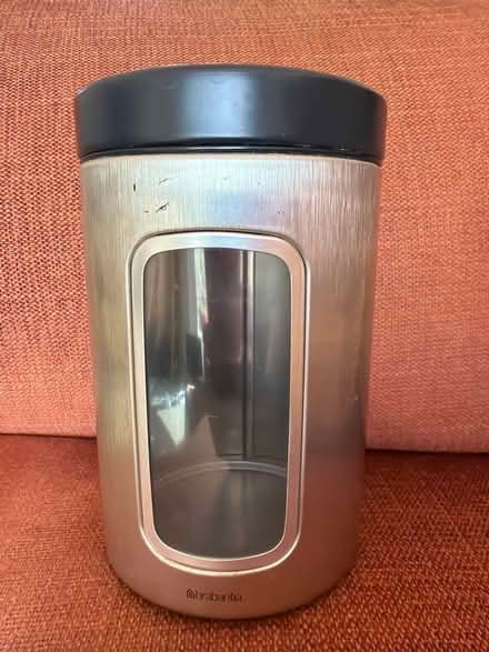 Photo of free Brabantia storage jar (Welling DA16) #1